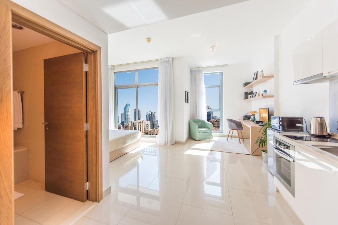 Bnbmehomes - Elegant & Stylish Studio In Downtown - 502 Dubai Esterno foto